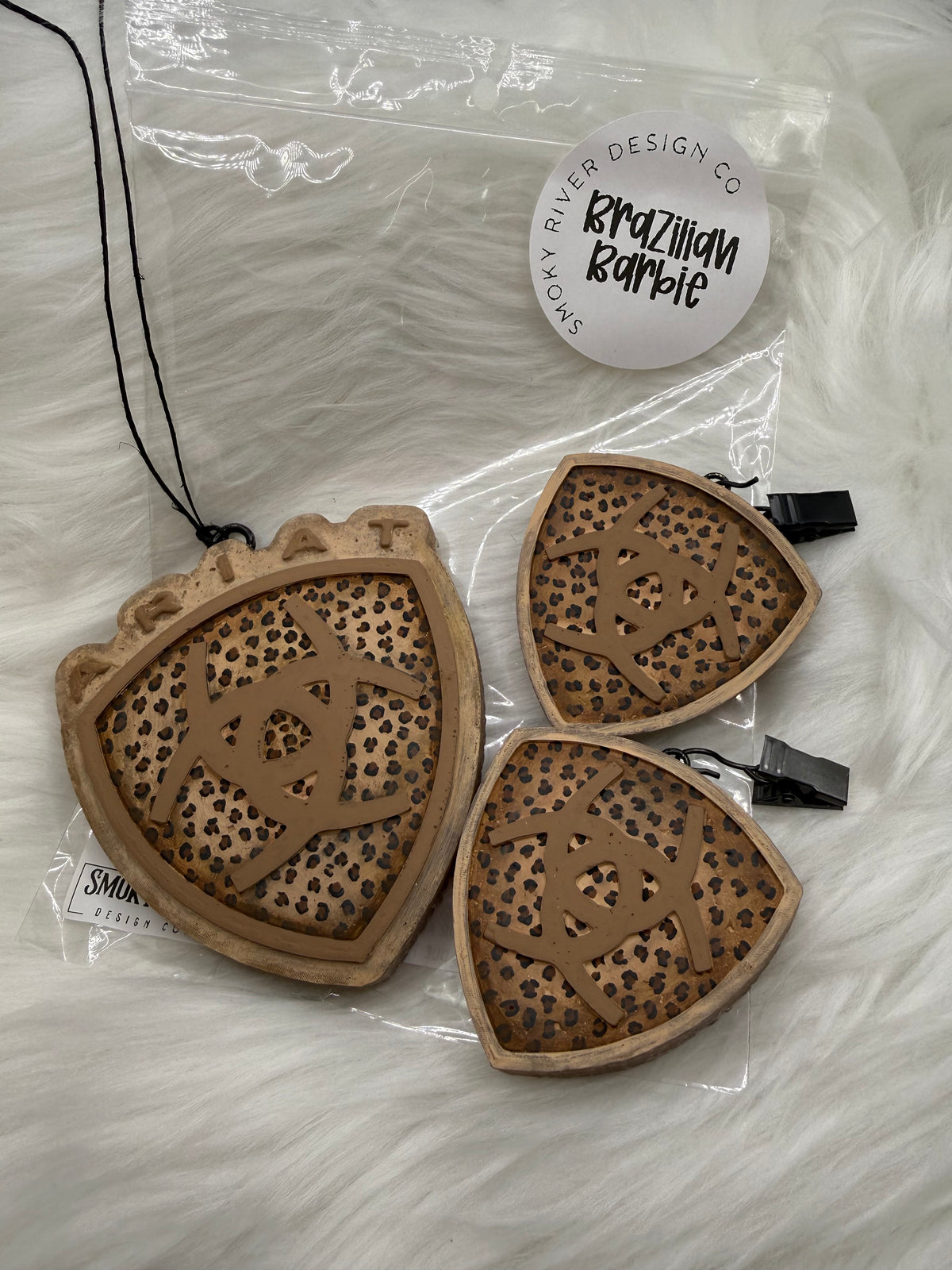 Distressed Leopard Ariat Freshie Set