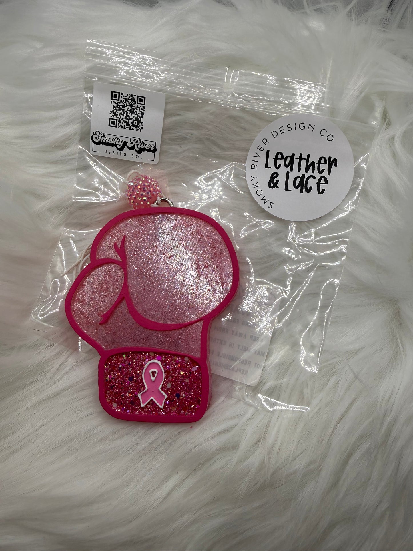 Breast Cancer Boxing Glove Freshie