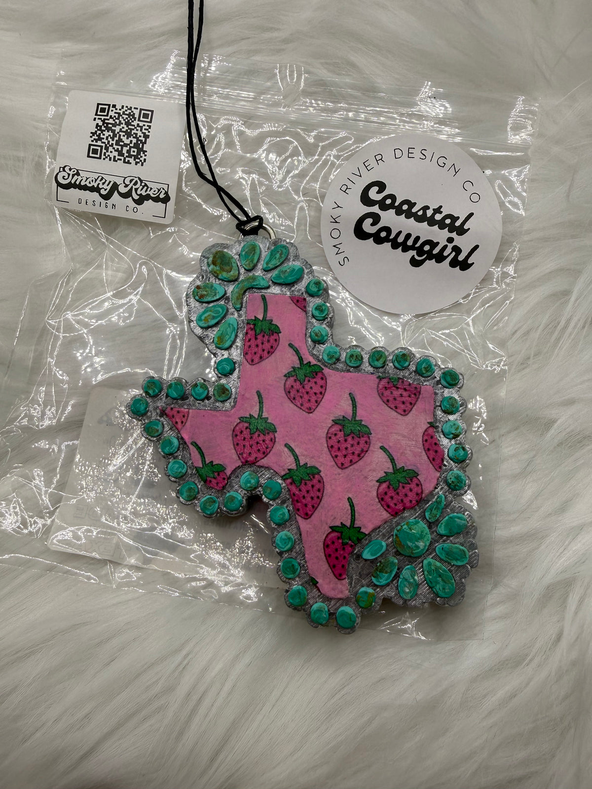 Girly Texas With Turquoise Freshie
