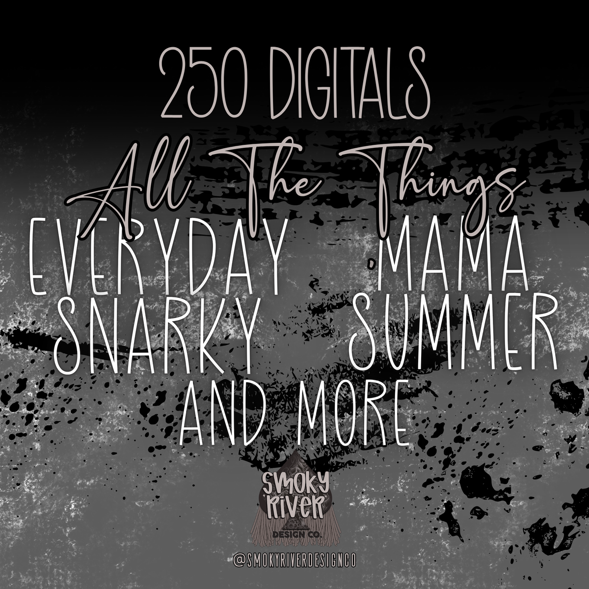 All The Things Digital Download Drive- 250 Images