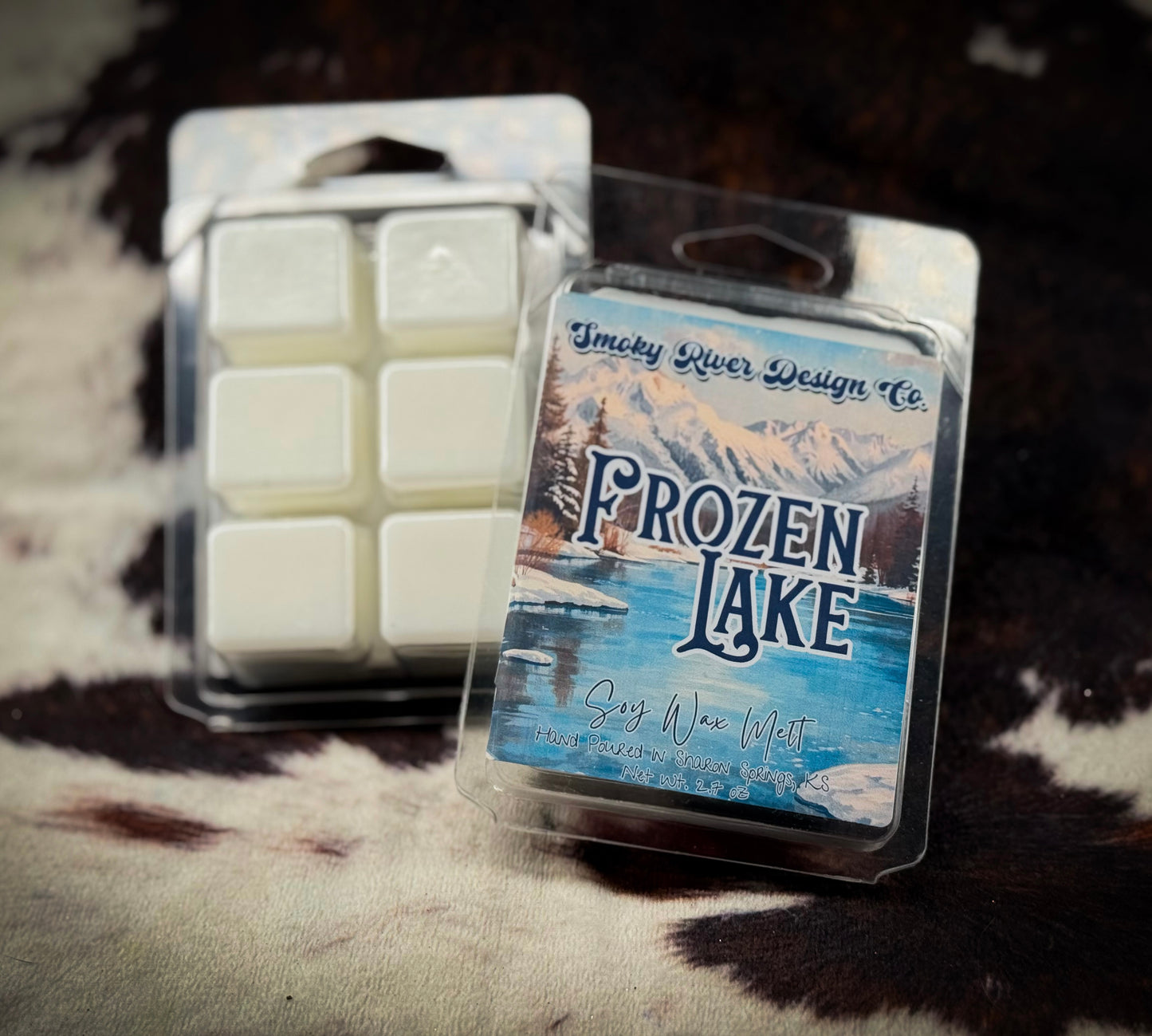 Frozen Lake Soy Wax Clamshell
