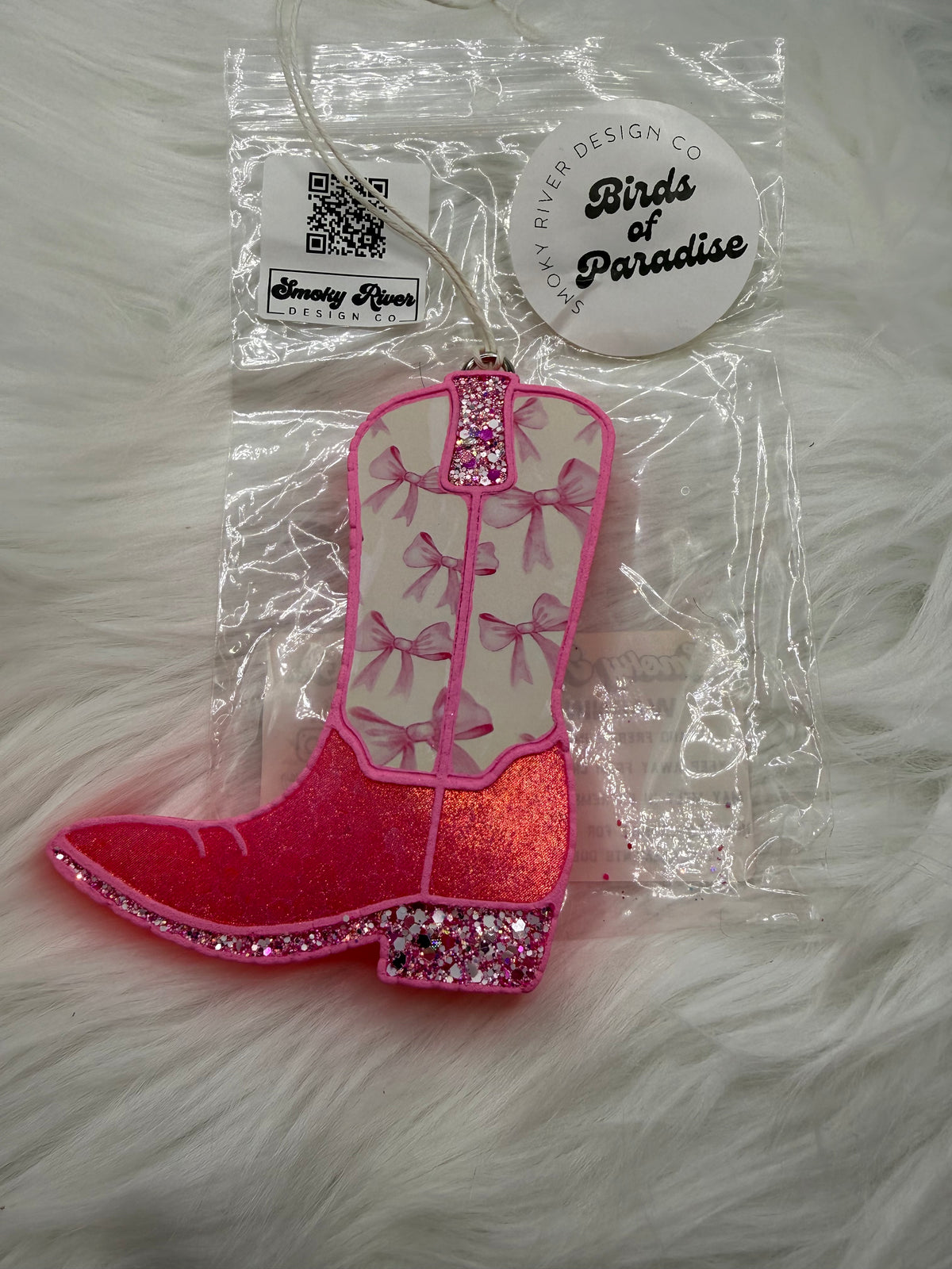 Girly Cowgirl Boot Freshie