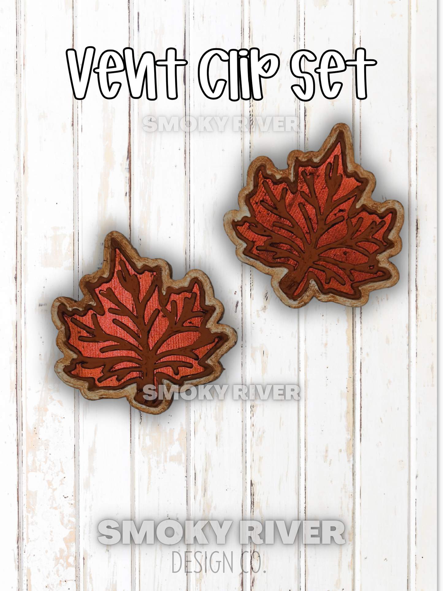 Autumn Leaves Vent Clip Set (Scent- Fall Y'all)