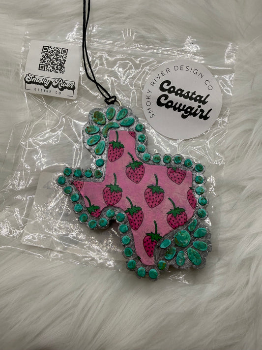 Girly Texas With Turquoise Freshie