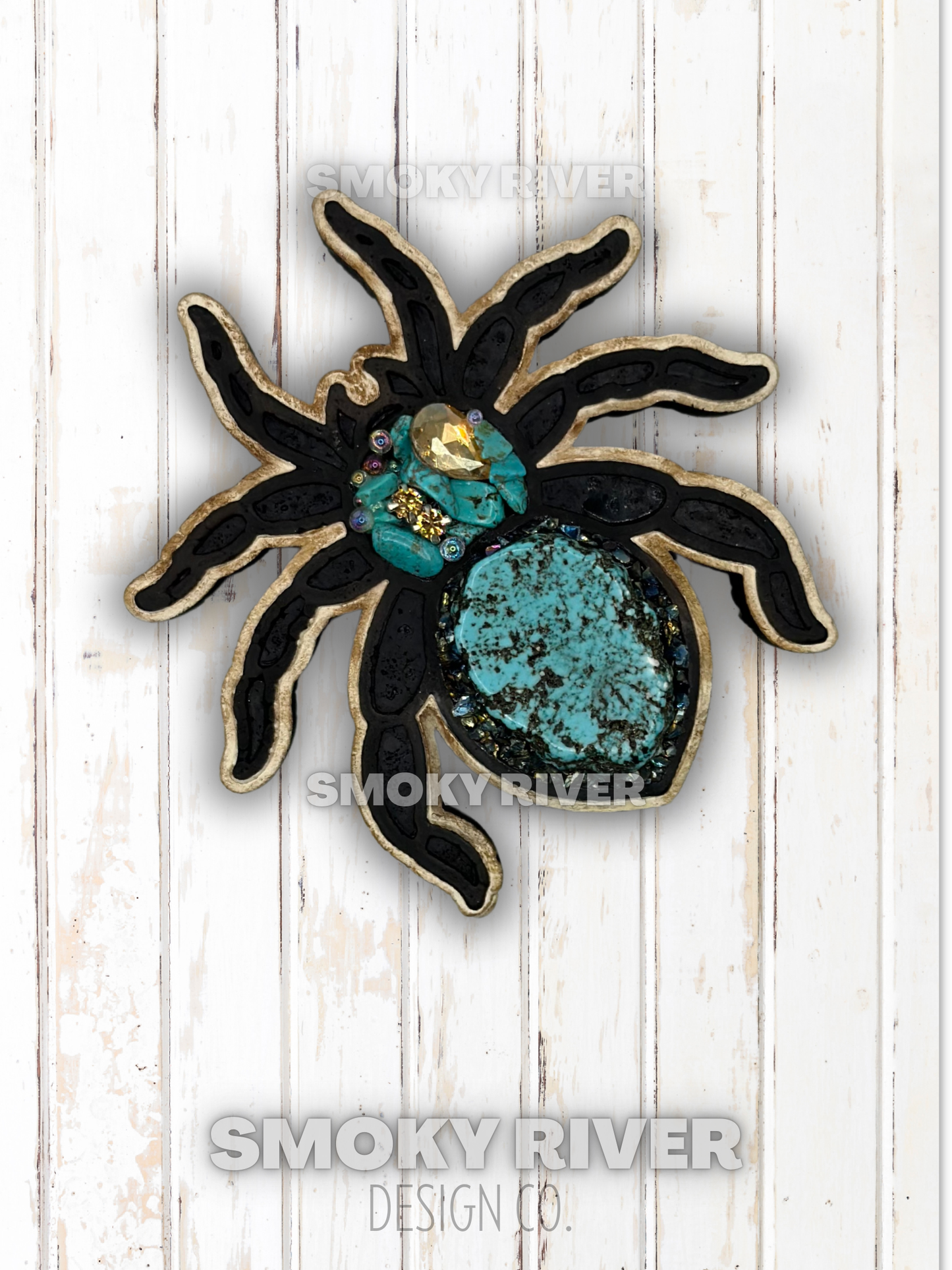 Turquoise Tarantula (Scent- Hot Cocoa)