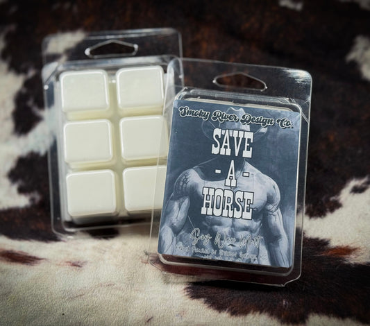 Save a Horse Soy Wax Clamshell