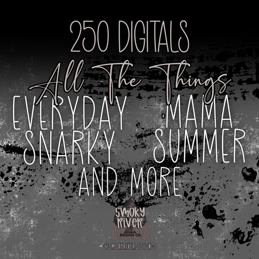 All The Things Digital Download Drive- 250 Images