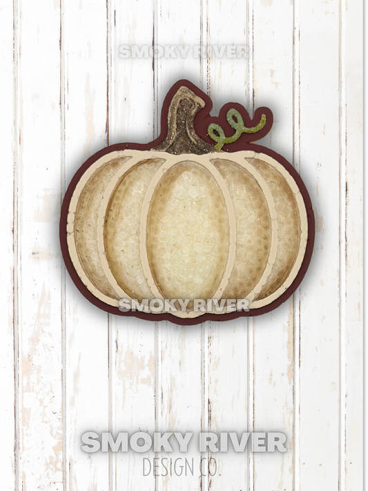 Plain Distressed Pumpkin (Scent- Leaves)