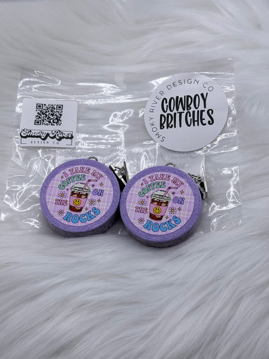 Coffee On The Rocks Vent Clip Freshie Set