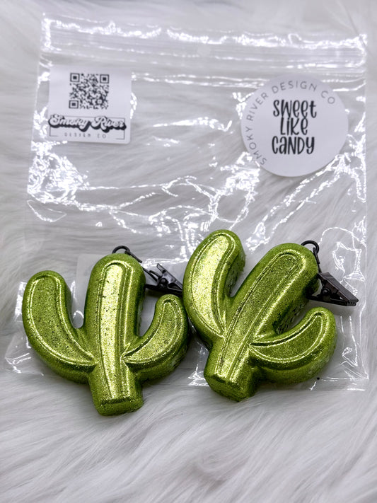 Cactus Vent Clip Freshie Set