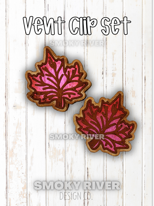 Autumn Leaves Vent Clip Set (Scent- Fall Y'all)