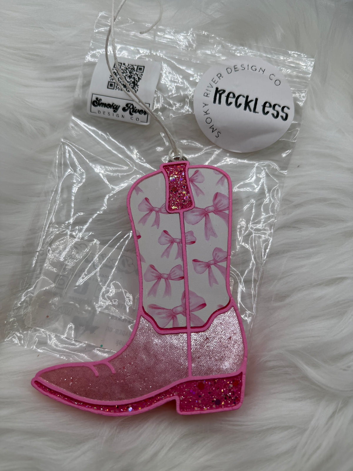 Girly Cowgirl Boot Freshie