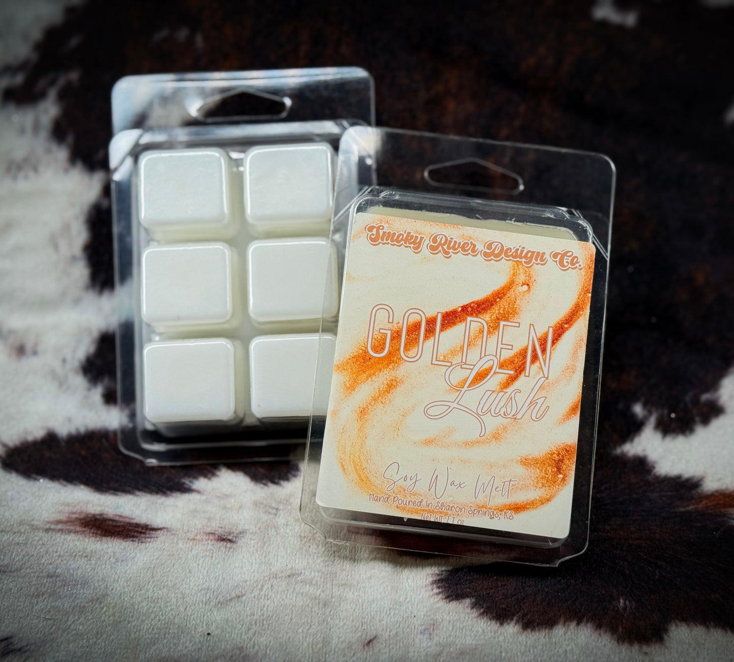 Golden Lush Soy Wax Clamshell