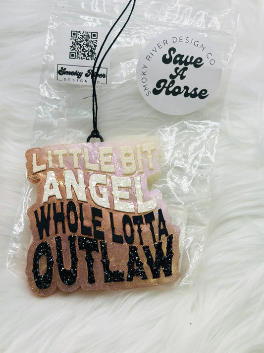 Little Bit Angel Whole Lotta Outlaw Freshie