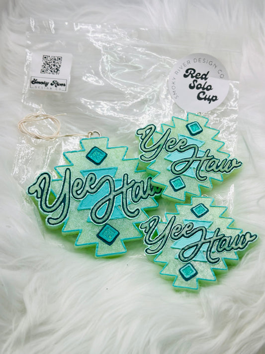 Yee Haw Plaque Freshie Set
