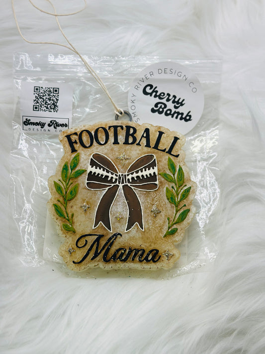 Football Mama Crest Freshie