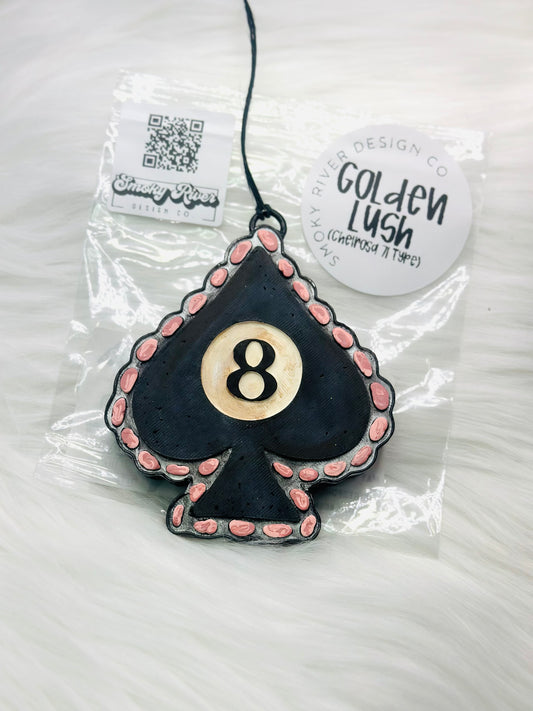 8 Ball Spade Freshie