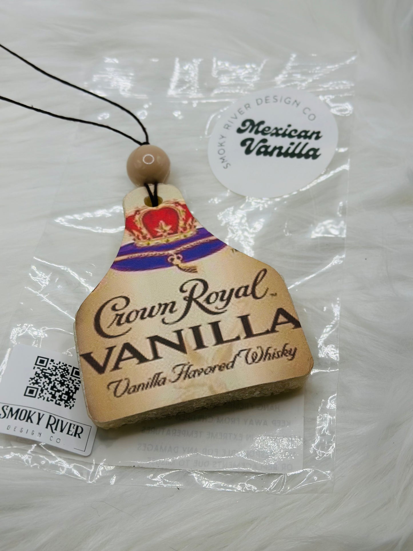 Royal Cow Tag Freshie