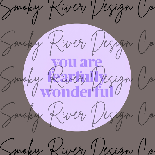 You Are Fearfully Wonderful Digital Download
